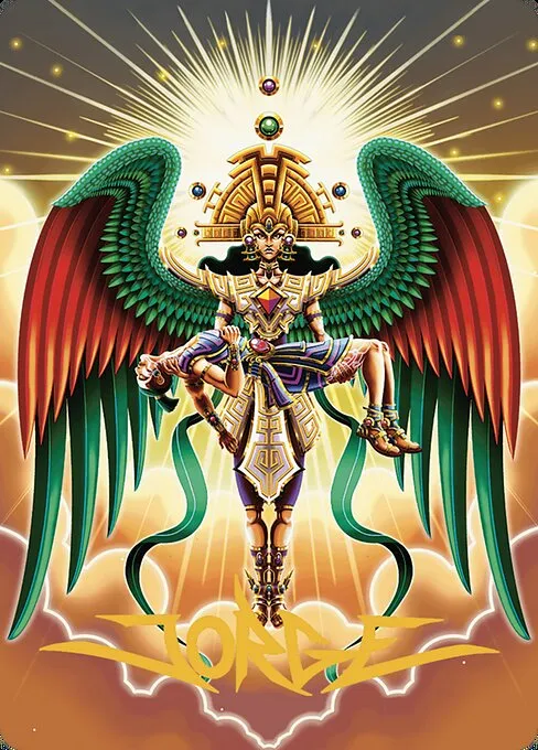 Resplendent Angel // Resplendent Angel · The Lost Caverns of Ixalan Art Series 59/81