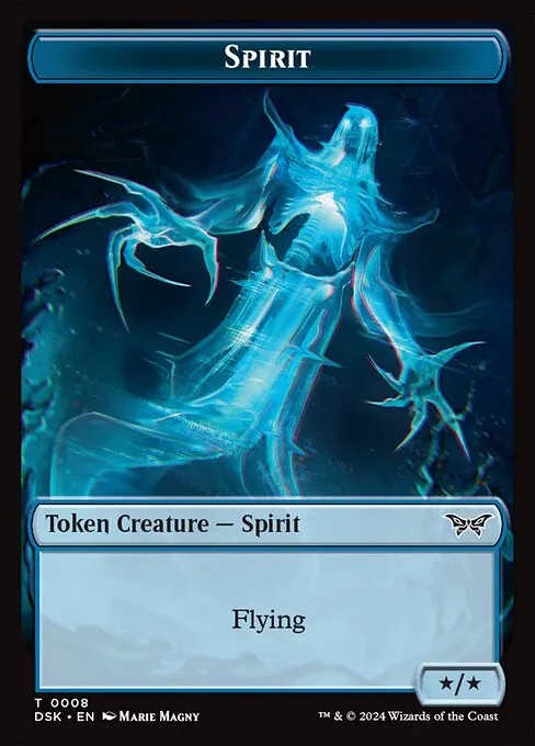 Spirit · Duskmourn: House of Horror Tokens 8/19