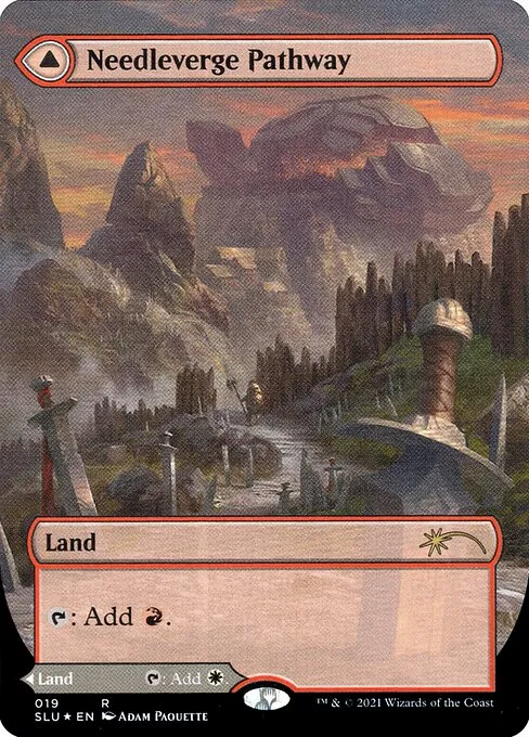 Needleverge Pathway // Pillarverge Pathway · Secret Lair: Ultimate Edition 19/16