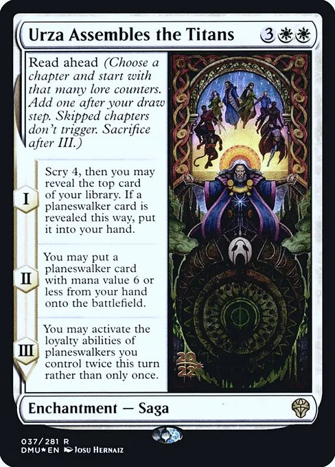 Urza Assembles the Titans · Dominaria United Promos 37s/161