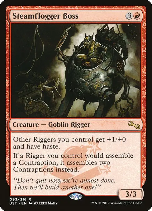 Steamflogger Boss · Unstable 93/268