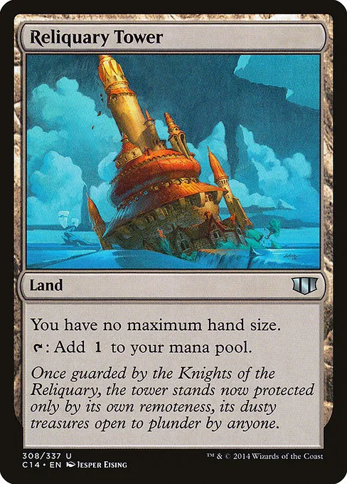 Reliquary Tower · Commander 2014 308/337