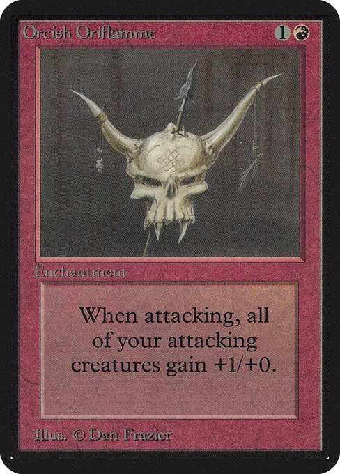 Orcish Oriflamme · Limited Edition Alpha 166/295