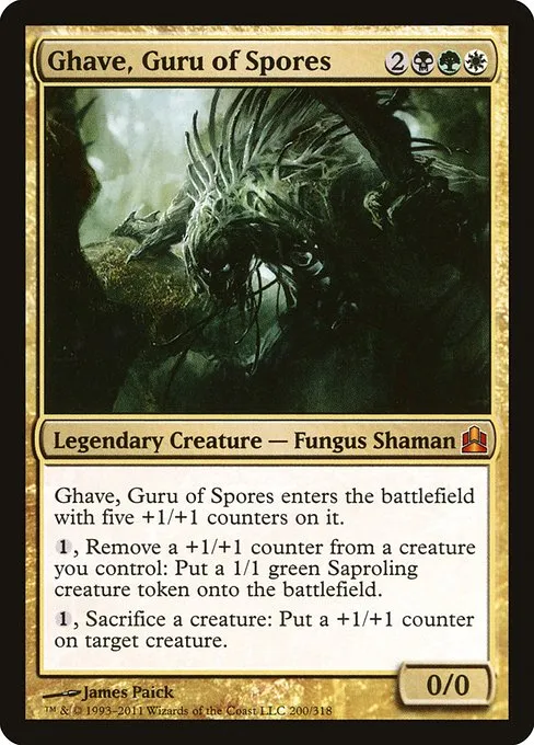 Ghave, Guru of Spores · Commander 2011 200/318