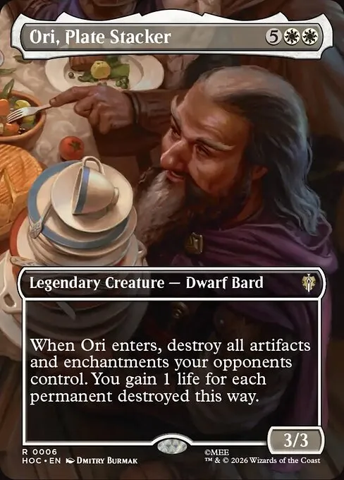Ori, Plate Stacker · The Hobbit Commander 6/7