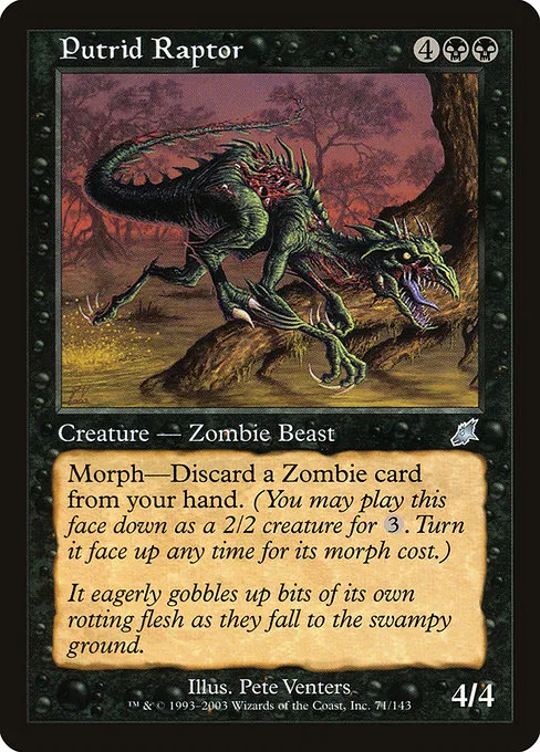 Putrid Raptor · Scourge 71/143