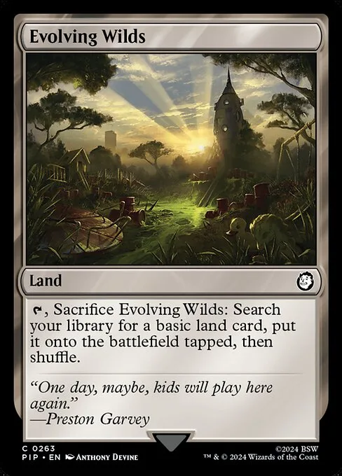 Evolving Wilds · Fallout 263/1068