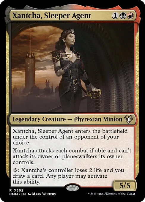 Xantcha, Sleeper Agent · Commander Masters 362/1067