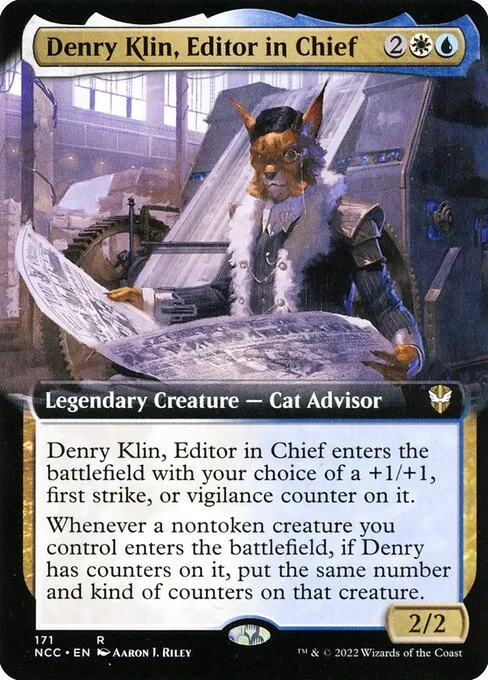 Denry Klin, Editor in Chief · New Capenna Commander 171/447
