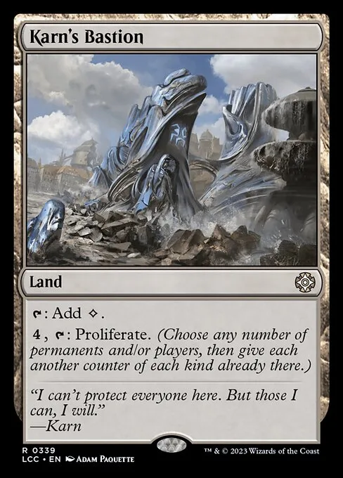 Karn's Bastion · The Lost Caverns of Ixalan Commander 339/370