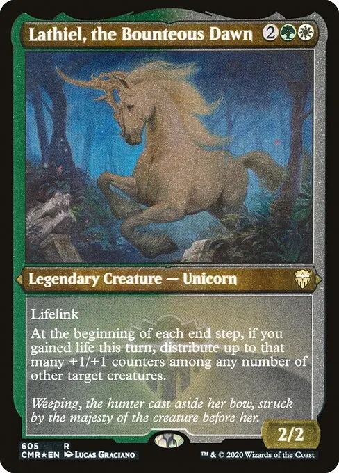 Lathiel, the Bounteous Dawn · Commander Legends 605/718