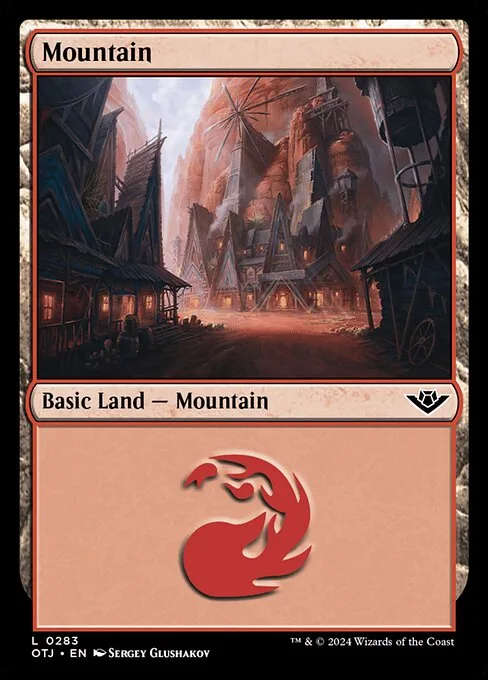 Mountain · Outlaws of Thunder Junction 283/374