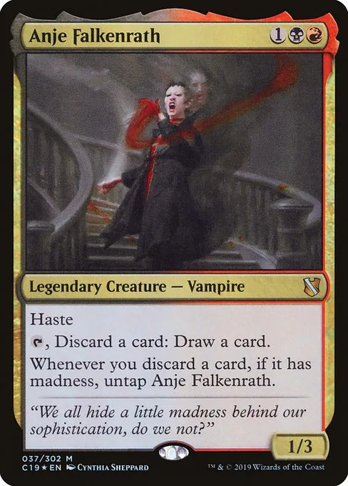 Anje Falkenrath · Commander 2019 37/302