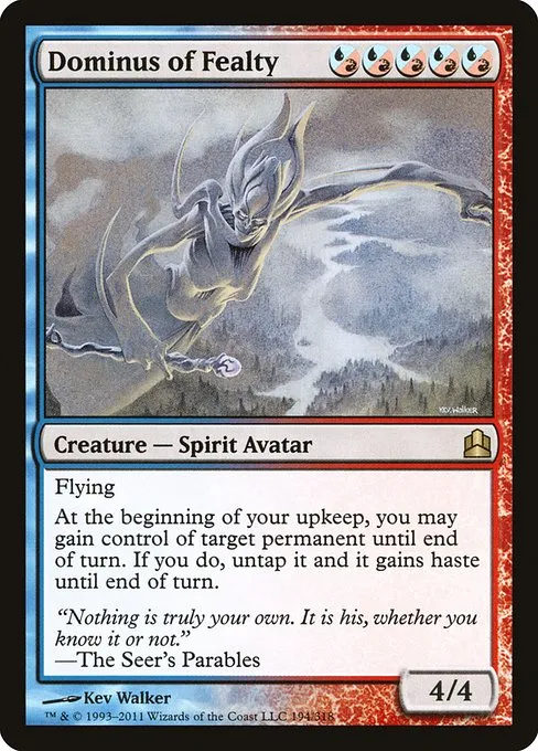 Dominus of Fealty · Commander 2011 194/318