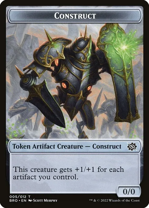 Construct · The Brothers' War Tokens 5/12