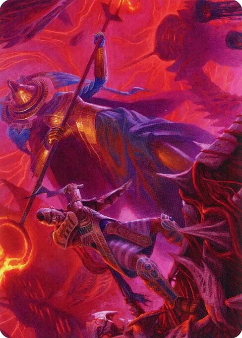 Djeru and Hazoret // Djeru and Hazoret · March of the Machine Art Series 44/81