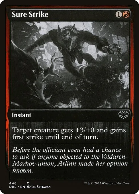 Sure Strike · Innistrad: Double Feature 446/535