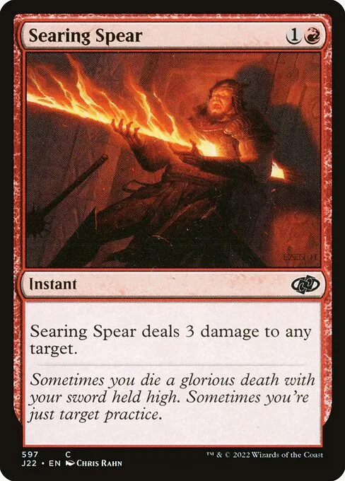 Searing Spear · Jumpstart 2022 597/835