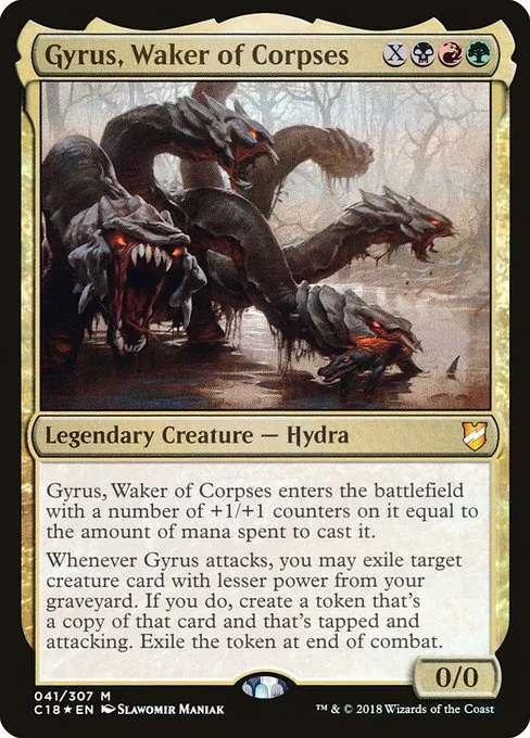 Gyrus, Waker of Corpses · Commander 2018 41/307