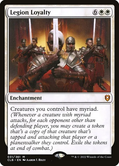 Legion Loyalty · Commander Legends: Battle for Baldur's Gate 31/936