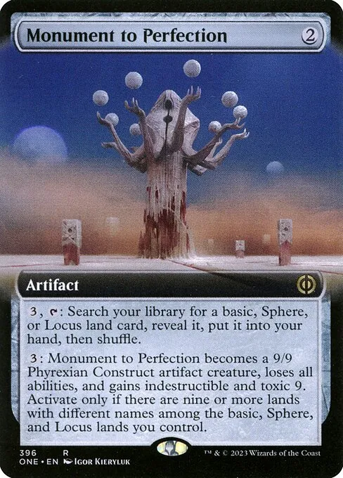 Monument to Perfection · Phyrexia: All Will Be One 396/479