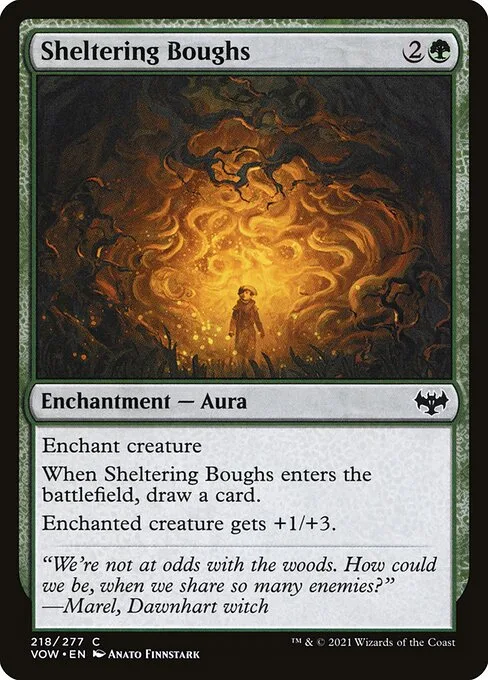 Sheltering Boughs · Innistrad: Crimson Vow 218/423