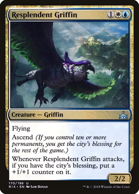 Resplendent Griffin · Rivals of Ixalan 170/205
