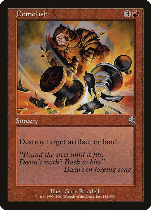 Demolish · Odyssey 183/353