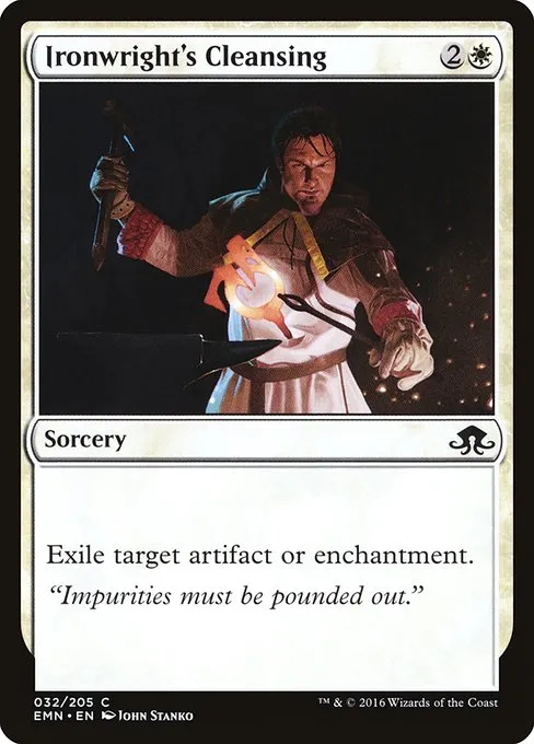 Ironwright's Cleansing · Eldritch Moon 32/208