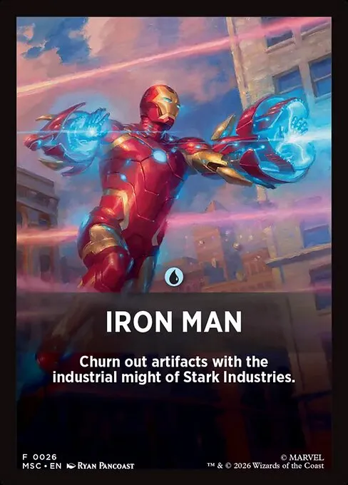 Iron Man · Marvel Super Heroes Jumpstart Front Cards 26/61
