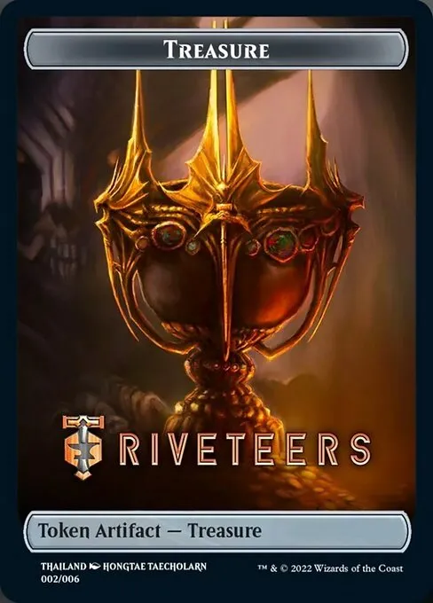 Treasure · Streets of New Capenna Southeast Asia Tokens 2/6