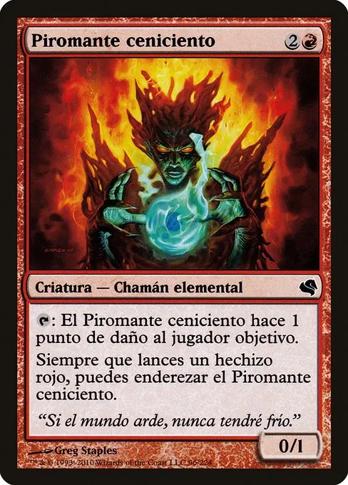 Cinder Pyromancer · Salvat 2011 96/224