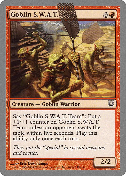 Goblin S.W.A.T. Team · Unhinged 80/168