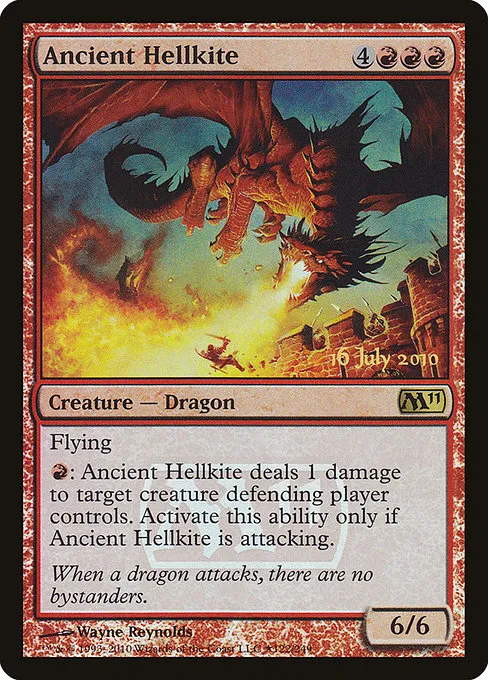 Ancient Hellkite · Magic 2011 Promos 122★/6
