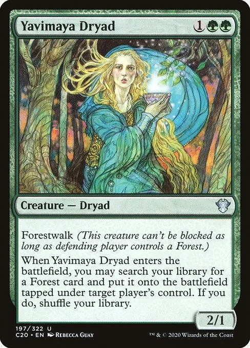 Yavimaya Dryad · Commander 2020 197/322