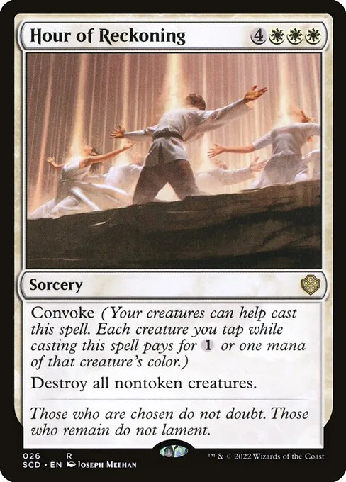 Hour of Reckoning · Starter Commander Decks 26/352