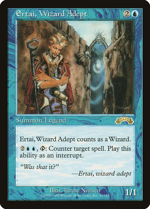 Ertai, Wizard Adept · Exodus 33/143