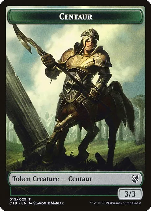 Centaur · Commander 2019 Tokens 15/29