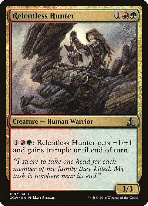 Relentless Hunter · Oath of the Gatewatch 158/187