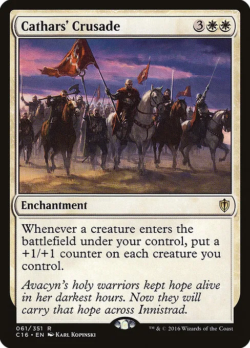 Cathars' Crusade · Commander 2016 61/351