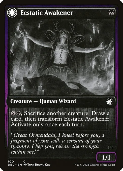 Ecstatic Awakener // Awoken Demon · Innistrad: Double Feature 100/535