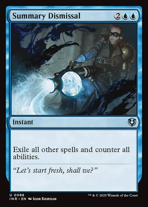 Summary Dismissal · Innistrad Remastered 88/495