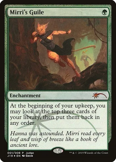Mirri's Guile · Judge Gift Cards 2019 1/8