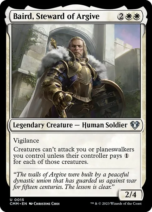 Baird, Steward of Argive · Commander Masters 15/1067