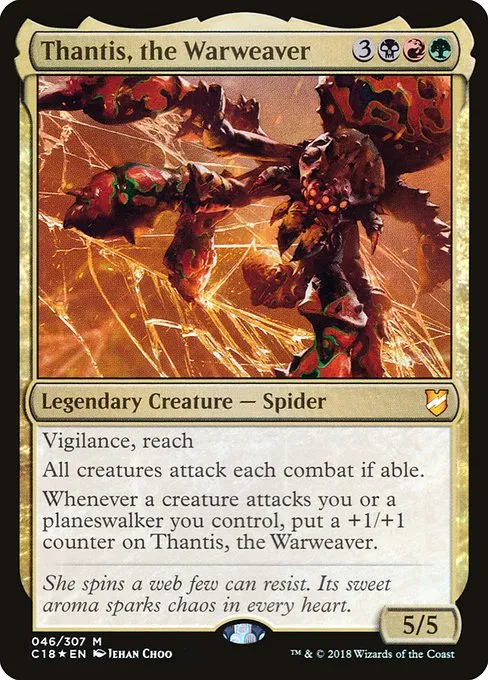 Thantis, the Warweaver · Commander 2018 46/307