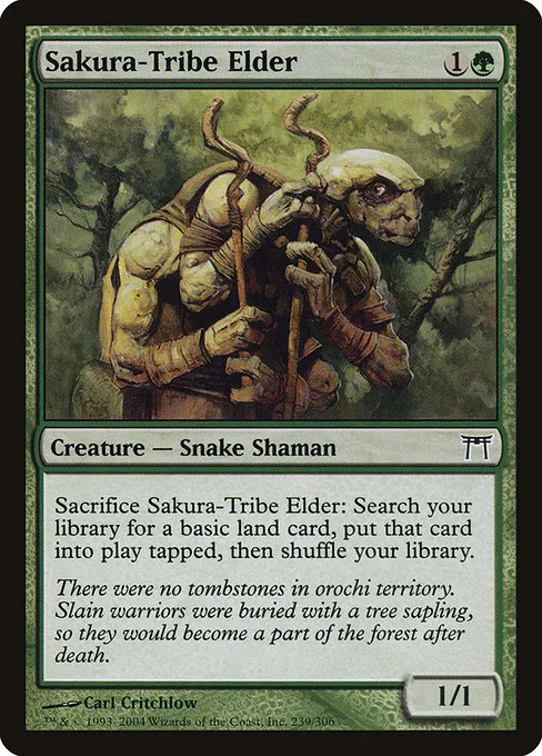 Sakura-Tribe Elder · Champions of Kamigawa 239/307