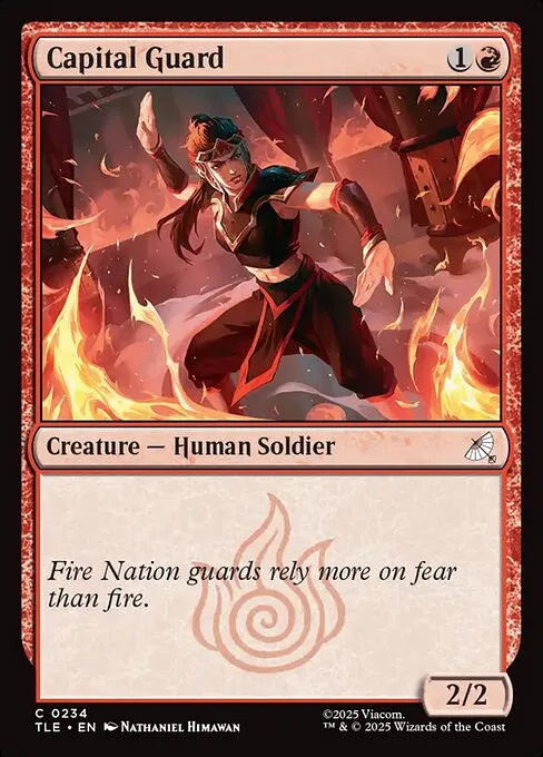 Capital Guard · Avatar: The Last Airbender Eternal 234/317