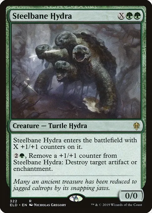 Steelbane Hydra · Throne of Eldraine 322/398