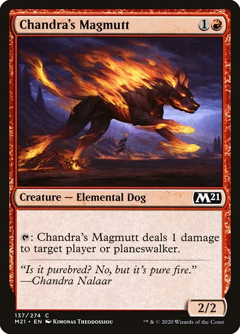 Chandra's Magmutt · Core Set 2021 137/397