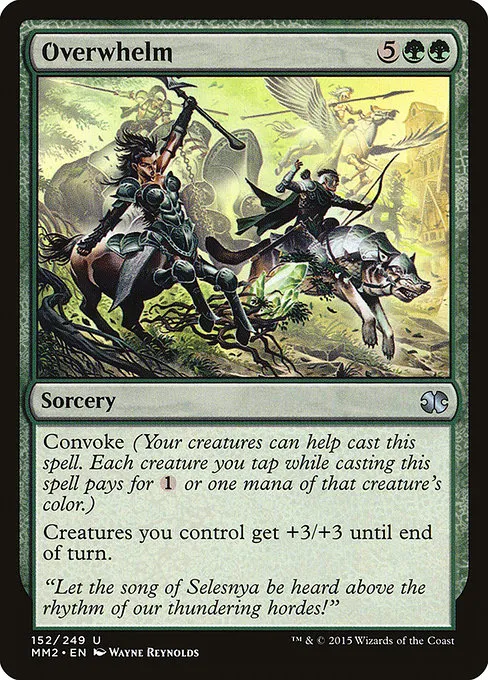 Overwhelm · Modern Masters 2015 152/249